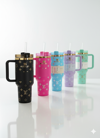 40oz luxury-inspired travel cup – matte black