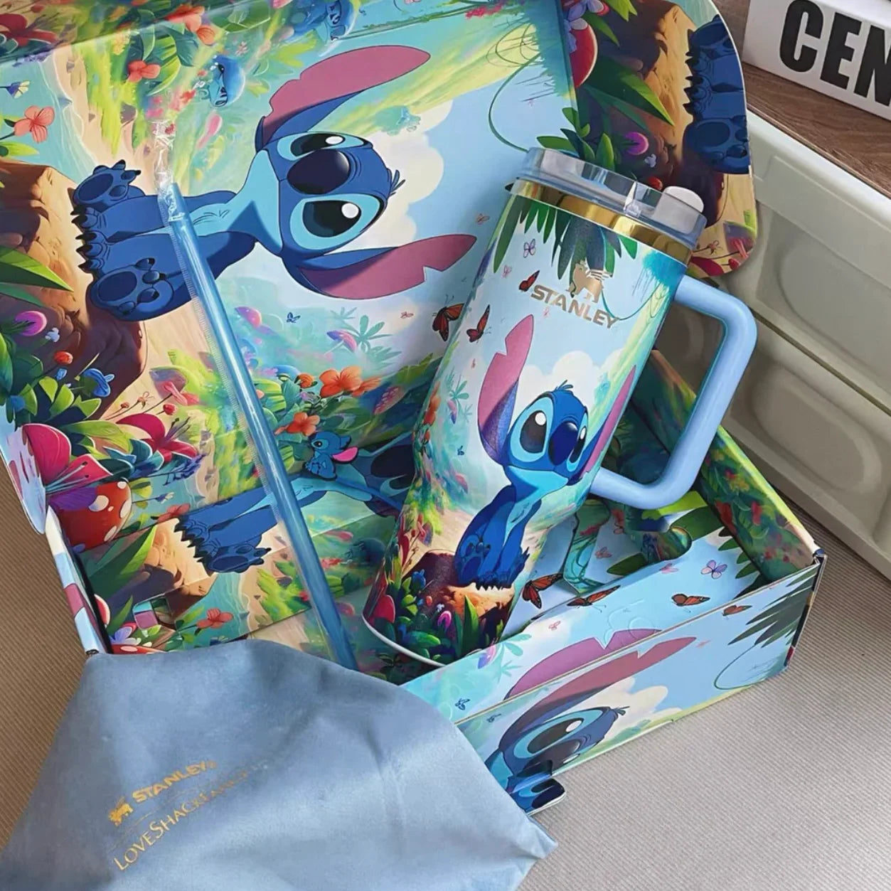 40oz Stitch travel cup